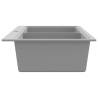 Granite Grey Overmount Double Basin Kitchen Sink