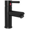 Bathroom Basin Faucet Black 130x176 mm - Stylish & Durable