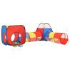 Multicolour Children Play Tent with Tunnels | Hipomarket UK