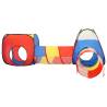 Multicolour Children Play Tent with Tunnels | Hipomarket UK