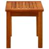 Garden Coffee Table 50x35x36 cm - Solid Acacia Wood