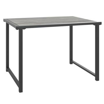 Stylish Anthracite Garden Table - 55x40x37 cm Steel