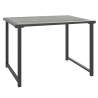 Stylish Anthracite Garden Table - 55x40x37 cm Steel