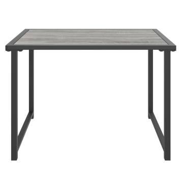 Stylish Anthracite Garden Table - 55x40x37 cm Steel