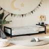 Kids Bed Frame Black 90x200 cm Solid Wood Pine Colour black Size 90 x 200 cm 