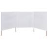 3-Panel Wind Screen Fabric 400x120 cm - Durable & Stylish