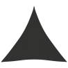 Triangular Sunshade Sail 4x4m - Oxford Fabric, Anthracite