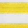 Yellow and White Balcony Screen 90x300 cm - HDPE Privacy Shield