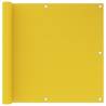 Balcony Screen Yellow 90x600 cm HDPE Colour yellow Size 90 x 600 cm Quantity in Package 1 