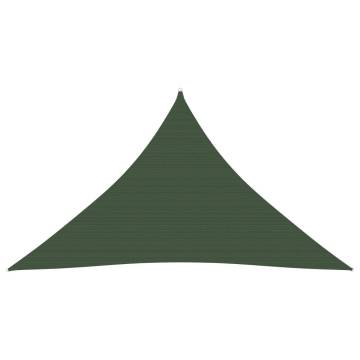 Sunshade Sail 4x4m Dark Green HDPE - Ultimate UV Protection