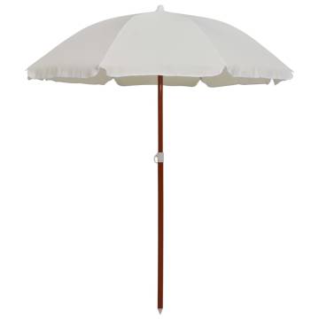 Elegant Sand Parasol with Steel Pole - 180 cm | HipoMarket