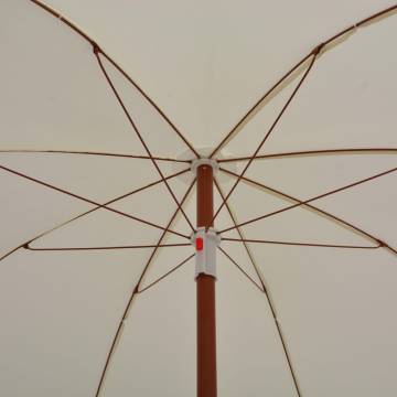 Elegant Sand Parasol with Steel Pole - 180 cm | HipoMarket