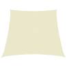 Sunshade Sail Oxford Fabric Trapezium 4/5x4 m Cream Colour cream Size 4/5 x 4 m 