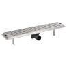 Stylish Linear Shower Drain 630x140 mm | Stainless Steel