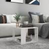 Stylish High Gloss White Coffee Table - Modern Design