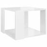 Stylish High Gloss White Coffee Table - Modern Design