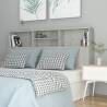 Headboard Cabinet Concrete Grey 160x19x103.5 cm Colour concrete grey Size 160 x 19 x 103.5 cm Quantity in Package 1 