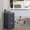 Curver Drawer Cabinet 3x14L Anthracite - Stylish Storage Solution