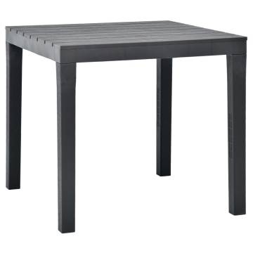 Garden Table Anthracite 78x78 cm - Durable & Stylish