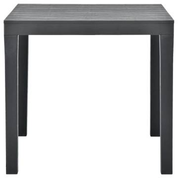 Garden Table Anthracite 78x78 cm - Durable & Stylish