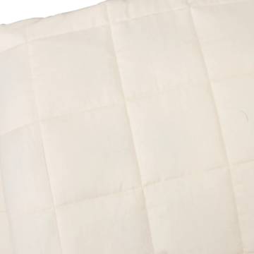 Weighted Blanket Light Cream 137x200 cm - 6 kg Comfort