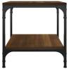 Stylish Brown Oak Coffee Table - 50x50x40 cm | Hipomarket