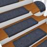 Stair Mats 5 pcs Needle Punch 65x21x4 cm Anthracite Colour anthracite Quantity in Package 5 