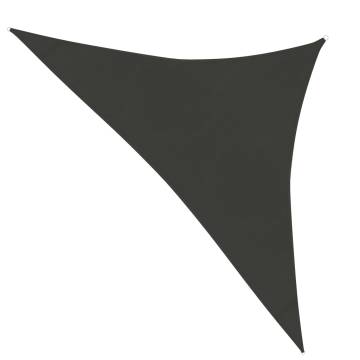 Sunshade Sail 5x5x6 m HDPE Anthracite | UV & Mould Resistant