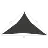 Sunshade Sail 5x5x6 m HDPE Anthracite | UV & Mould Resistant