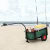 Fishing Trolley with Bag Black Steel Model with bag 