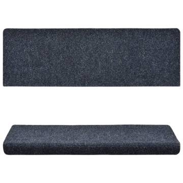 Stair Mats 5 pcs - Non-Slip, Comfortable & Washable in Anthracite