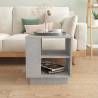 Stylish Concrete Grey Coffee Table - 40x40 cm | Hipomarket