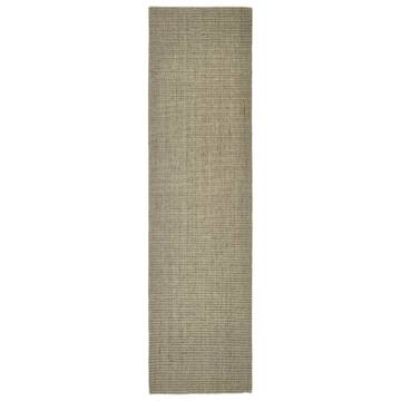 Sisal Rug for Scratching Post Taupe 80x300 cm - Durable & Versatile