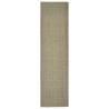 Sisal Rug for Scratching Post Taupe 80x300 cm - Durable & Versatile