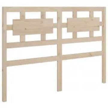 Solid Wood Bed Frame 200x200 cm - Timeless Design | HipoMarket