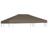 Gazebo Top Cover 310 g/m² 3x3 m Taupe Colour taupe Size 3 x 3 m Quantity in Package 1 