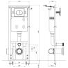 Concealed High Cistern 11L - Stylish & Water-Saving Solution