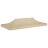 Party Tent Roof 6x3 m Beige - Durable Outdoor Cover