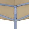 Party Tent Roof 6x3 m Beige - Durable Outdoor Cover