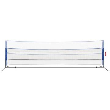 Badminton Net with Shuttlecocks - 600x155 cm - Hipomarket