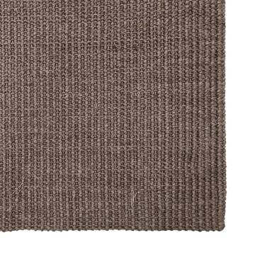 Sisal Rug for Scratching Post Brown 66x200 cm - HipoMarket