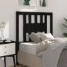 Stylish Black Pine Headboard - 96x4x100 cm | HipoMarket