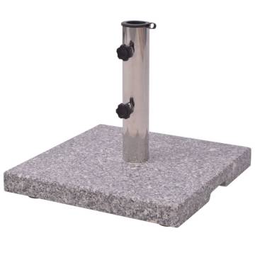 Granite Parasol Base Umbrella Holder 20kg - Durable Stability