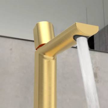 SCHÜTTE NEW YORK Basin Mixer - Matte Gold Stylish Faucet