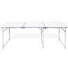 Adjustable Foldable Camping Table - 180 x 60 cm