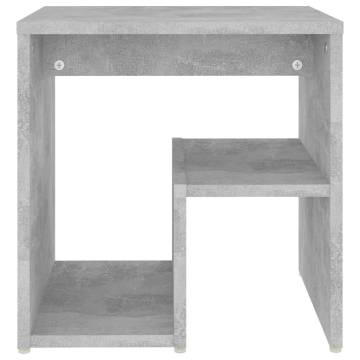 Stylish Bed Cabinets 2 pcs Concrete Grey - UK Delivery | HipoMarket