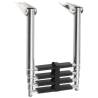 4-Step Stainless Steel Folding Boarding Ladder | HipoMarket