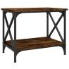 Stylish Smoked Oak Side Table - 55x38x45 cm | Hipo Market