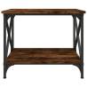 Stylish Smoked Oak Side Table - 55x38x45 cm | Hipo Market