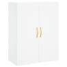 Elegant Wall Mounted Cabinets - 2 pcs White 69.5x34x90 cm